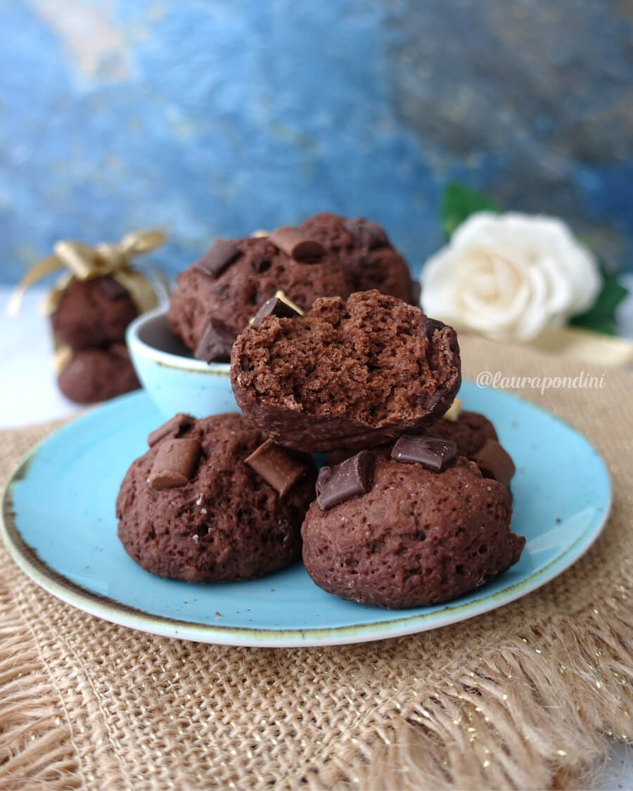 Biscotti Morbidi Al Cacao Senza Burro La Ricetta Fit Semplice E Veloce Laura Pondini